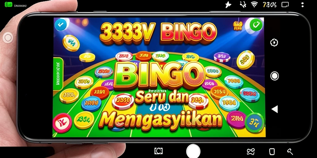 Tampilan gameplay Bingo yang seru dan interaktif dari 333V.