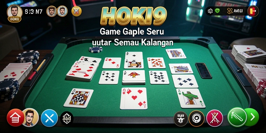 Tampilan permainan HOKI9 yang menarik dan interaktif.