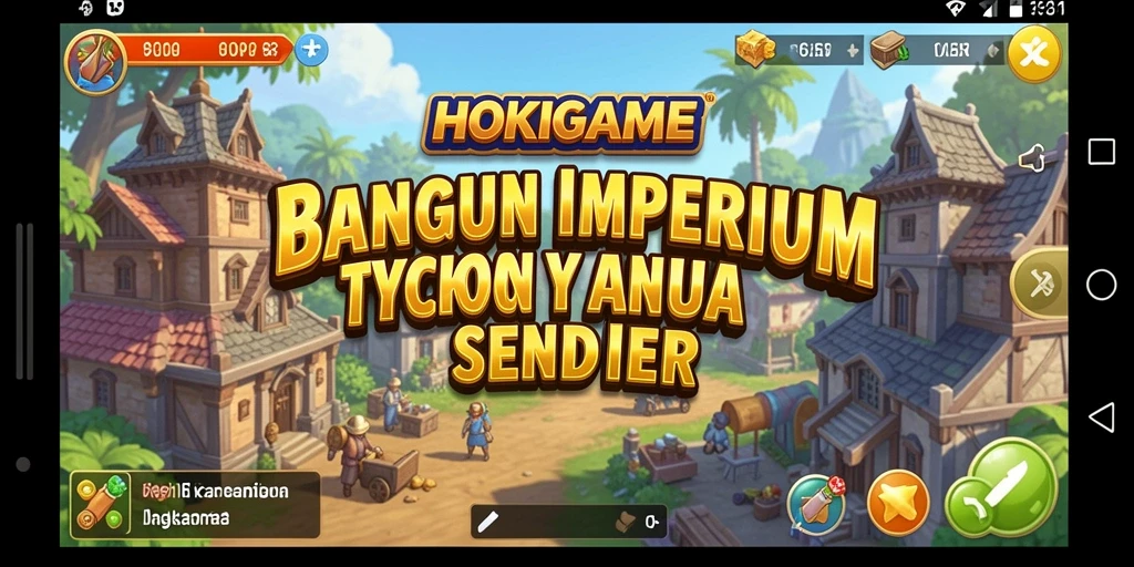 Tampilan gameplay HOKIGAME yang menarik dan mendetail.