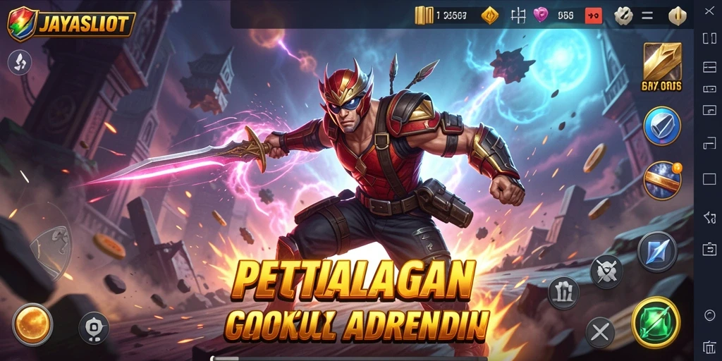Tampilan gameplay JAYASLOT yang penuh aksi dan keseruan.