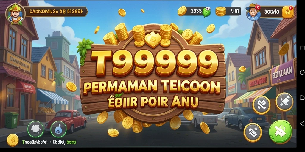 Gameplay Tycoon yang mencengangkan di T9999.